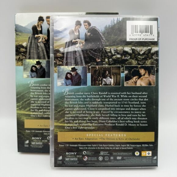 Outlander Season One Volume One 2-Disc Set DVD - Picture 2 of 3